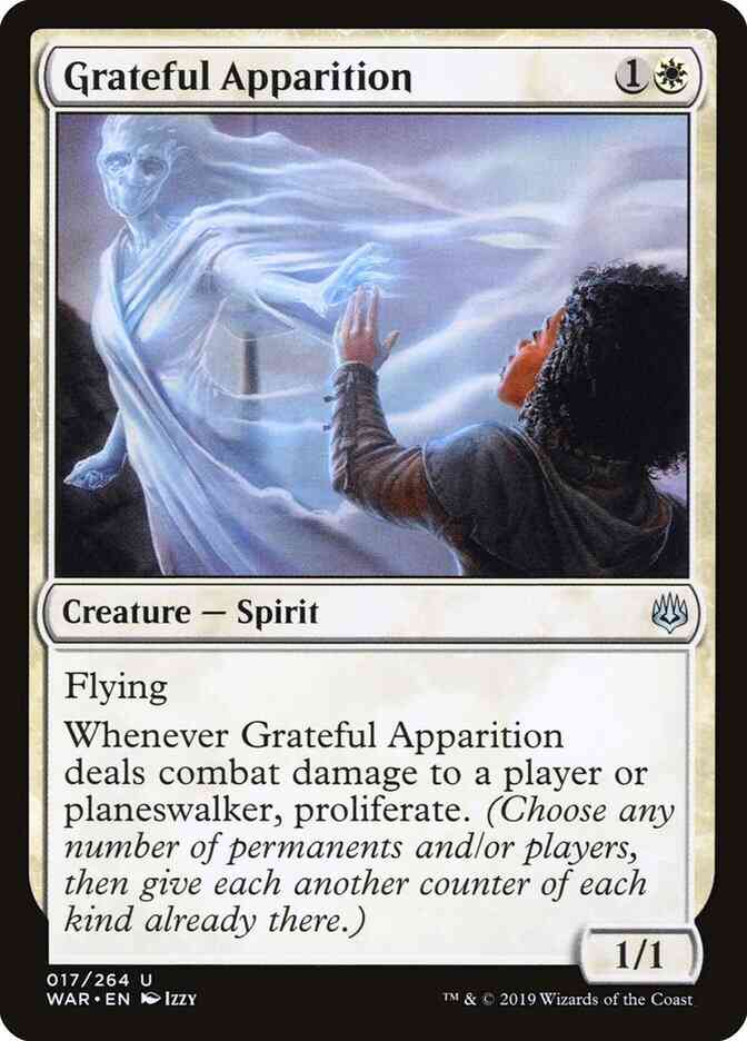 Grateful Apparition [17] [War of the Spark] [Non-Foil]