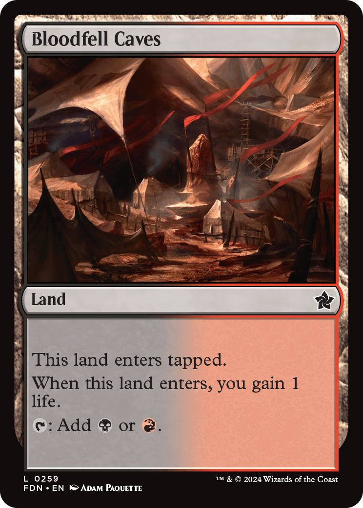 Bloodfell Caves [259] [Foundations] [Non-Foil]