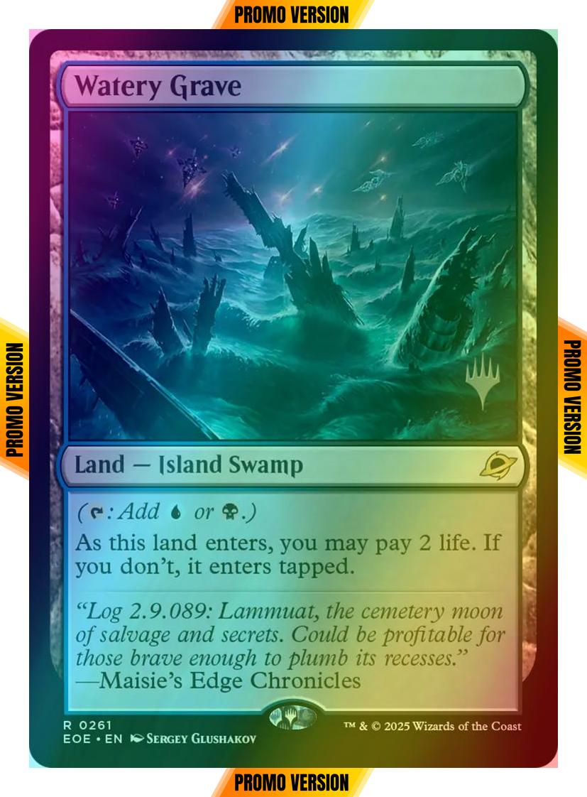Watery Grave [261p] [Promo Pack] [Edge of Eternities: Promos] [Foil]