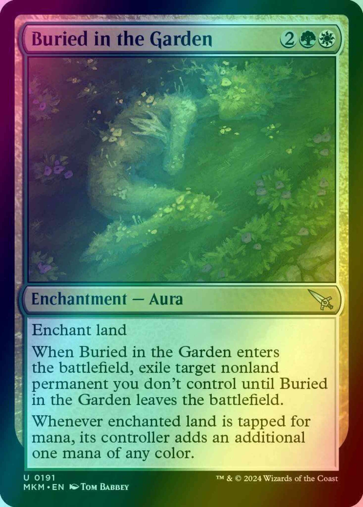 Buried in the Garden [191] [Murders at Karlov Manor] [Foil]