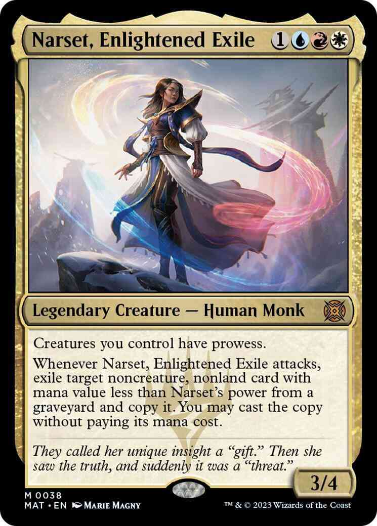 Narset, Enlightened Exile [38] [March of the Machine: The Aftermath] [Non-Foil]