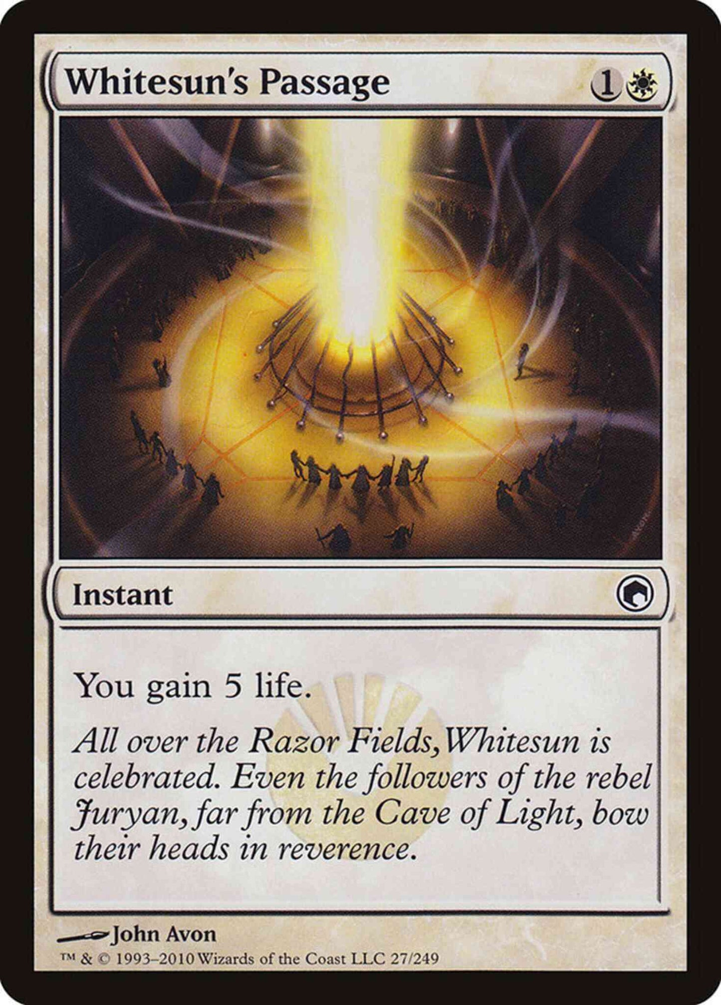 Whitesun's Passage [27] [Scars Of Mirrodin] [Non-Foil]