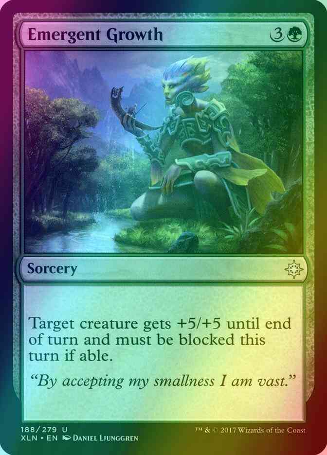 Emergent Growth [188] [Ixalan] [Foil]