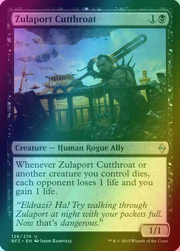Zulaport Cutthroat [126] [Battle for Zendikar] [Foil]