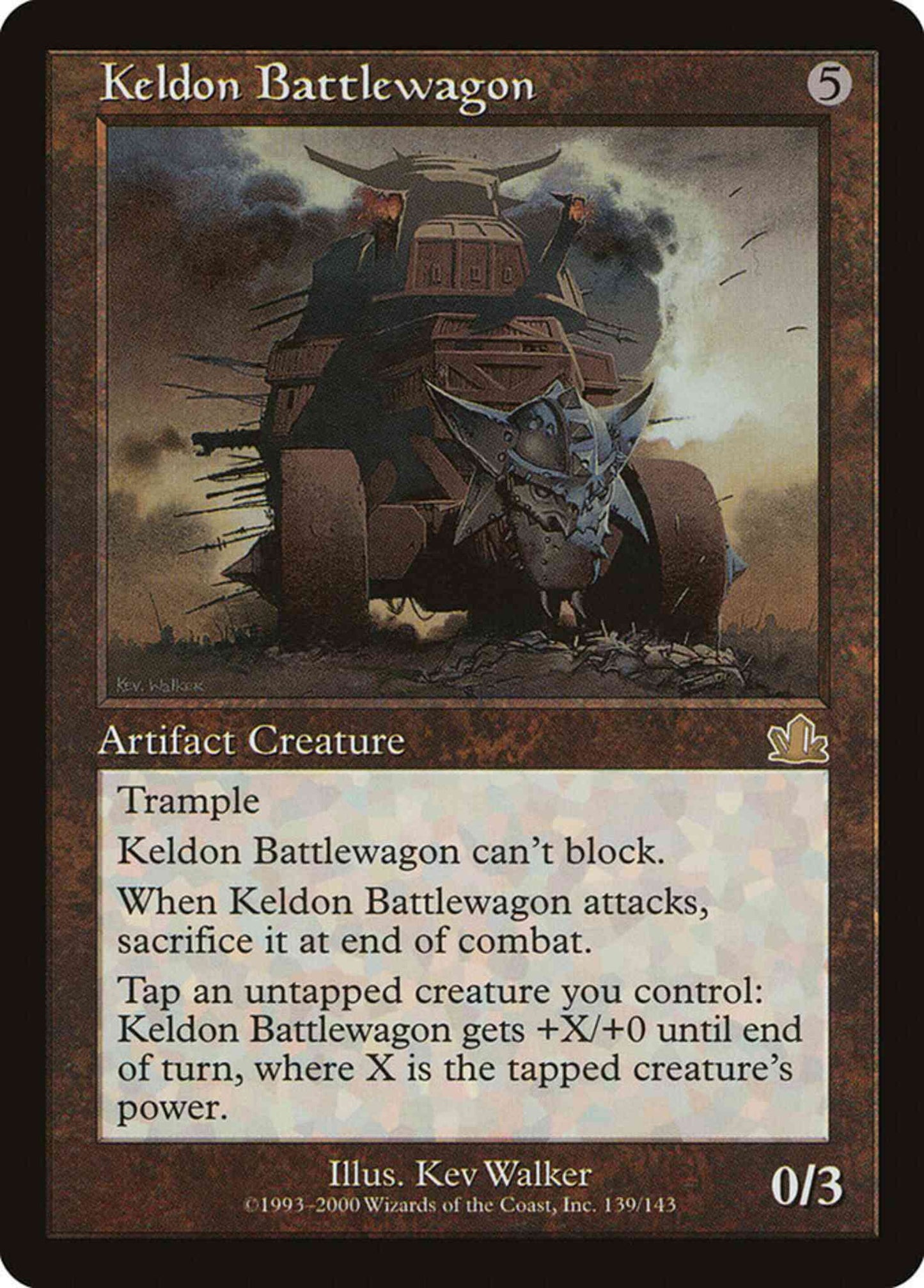 Keldon Battlewagon [139] [Prophecy] [Non-Foil]