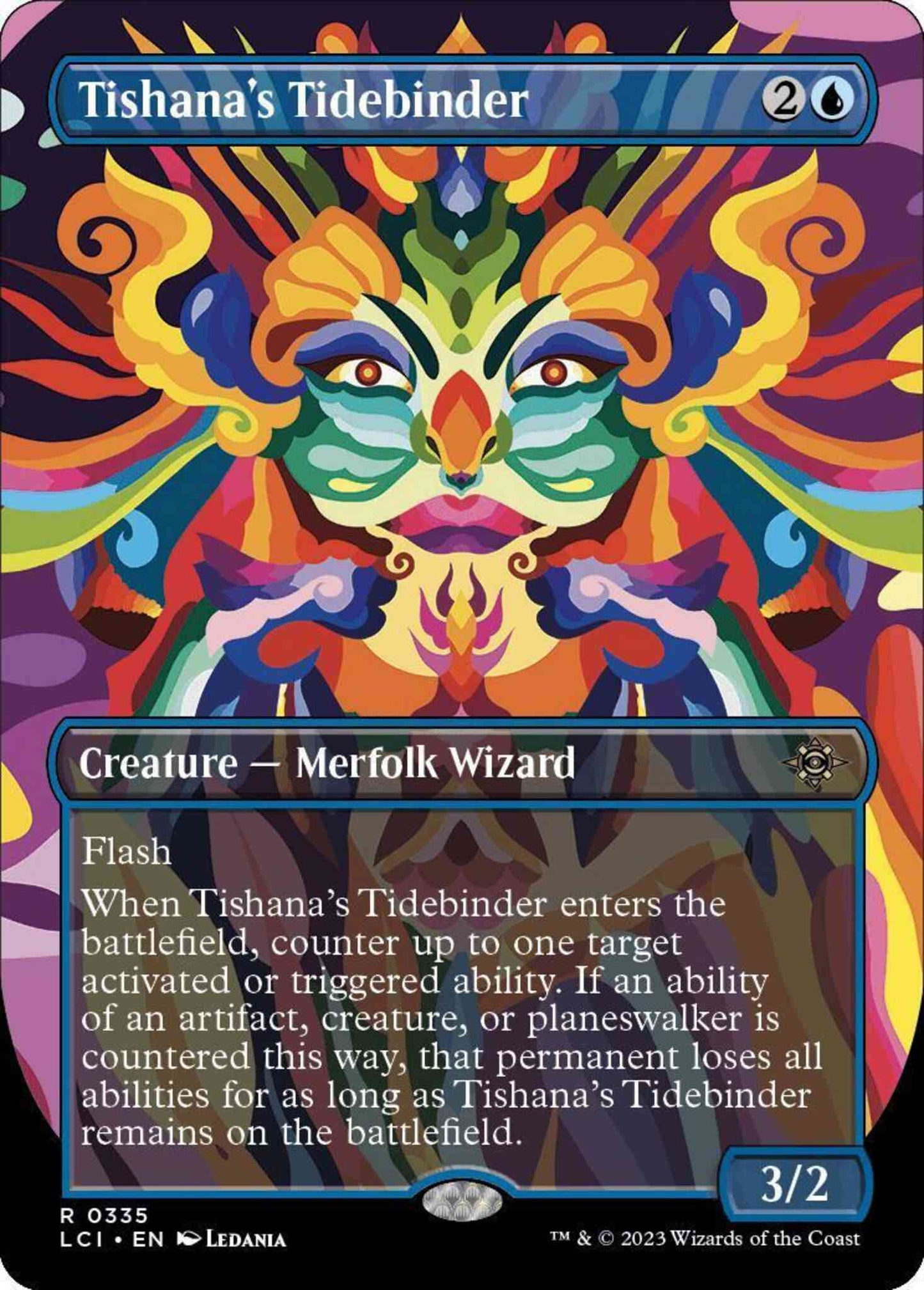 Tishana's Tidebinder [335] [Borderless] [The Lost Caverns of Ixalan] [Non-Foil]