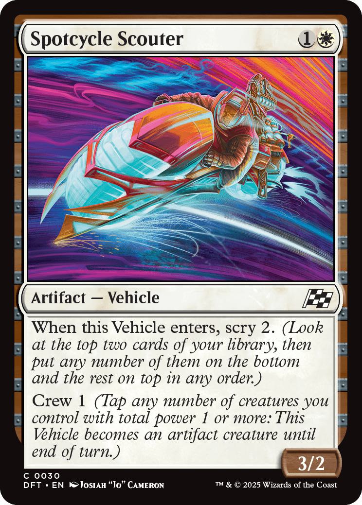 Spotcycle Scouter [30] [Aetherdrift] [Non-Foil]