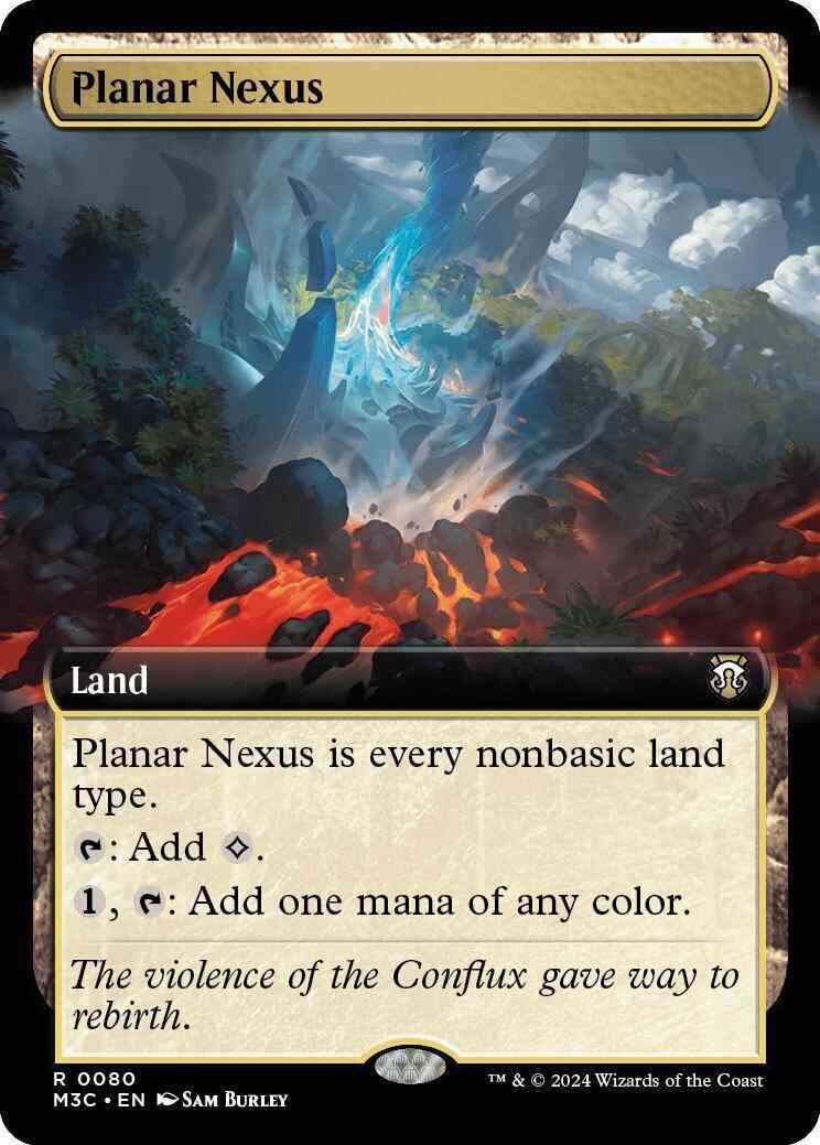 Planar Nexus [80] [Extended Art] [Modern Horizons 3: Commander] [Non-Foil]