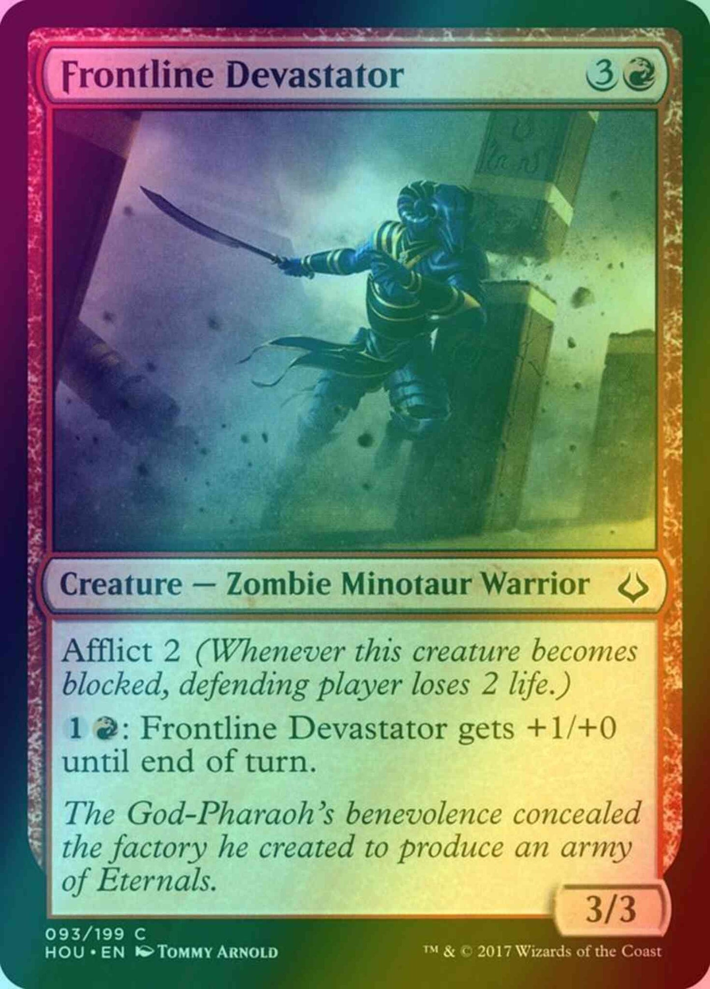 Frontline Devastator [93] [Hour of Devastation] [Foil]