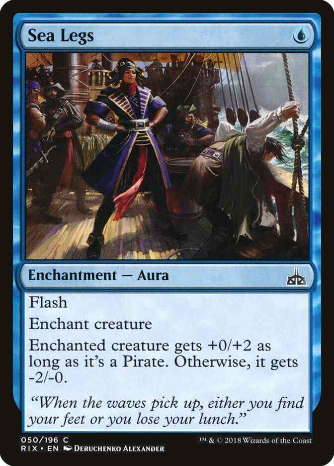 Sea Legs [50] [Rivals of Ixalan] [Non-Foil]