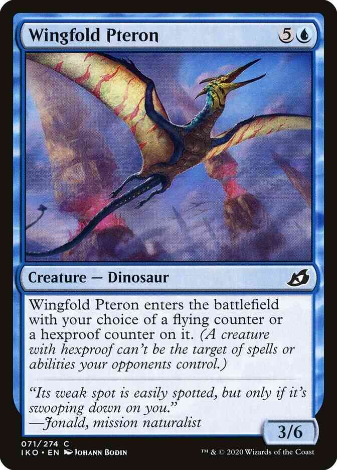 Wingfold Pteron [71] [Ikoria: Lair of Behemoths] [Non-Foil]