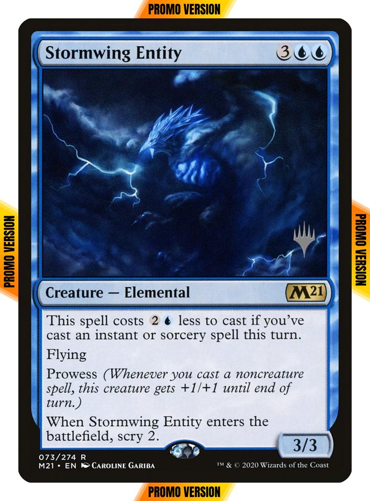 Stormwing Entity [Promo Pack] [73p] [Core Set 2021 Promos] [Foil]