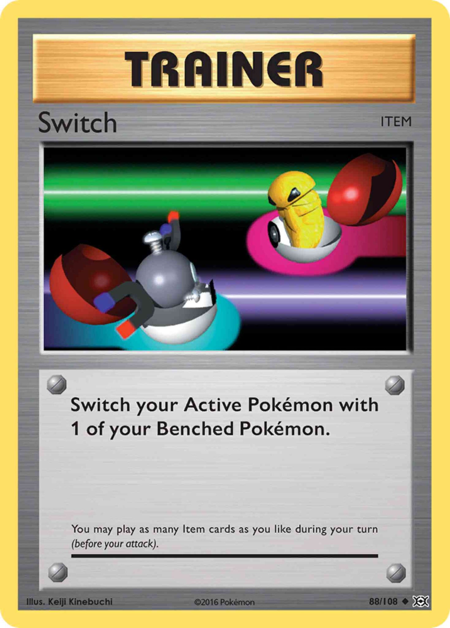 Switch - 88/108 - Uncommon [xy12-88] [Reverse Holo]
