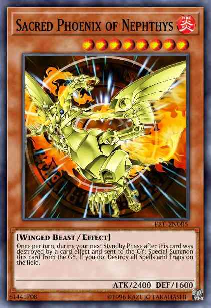 Sacred Phoenix of Nephthys - FET-EN005 - Ultimate Rare - Unlimited