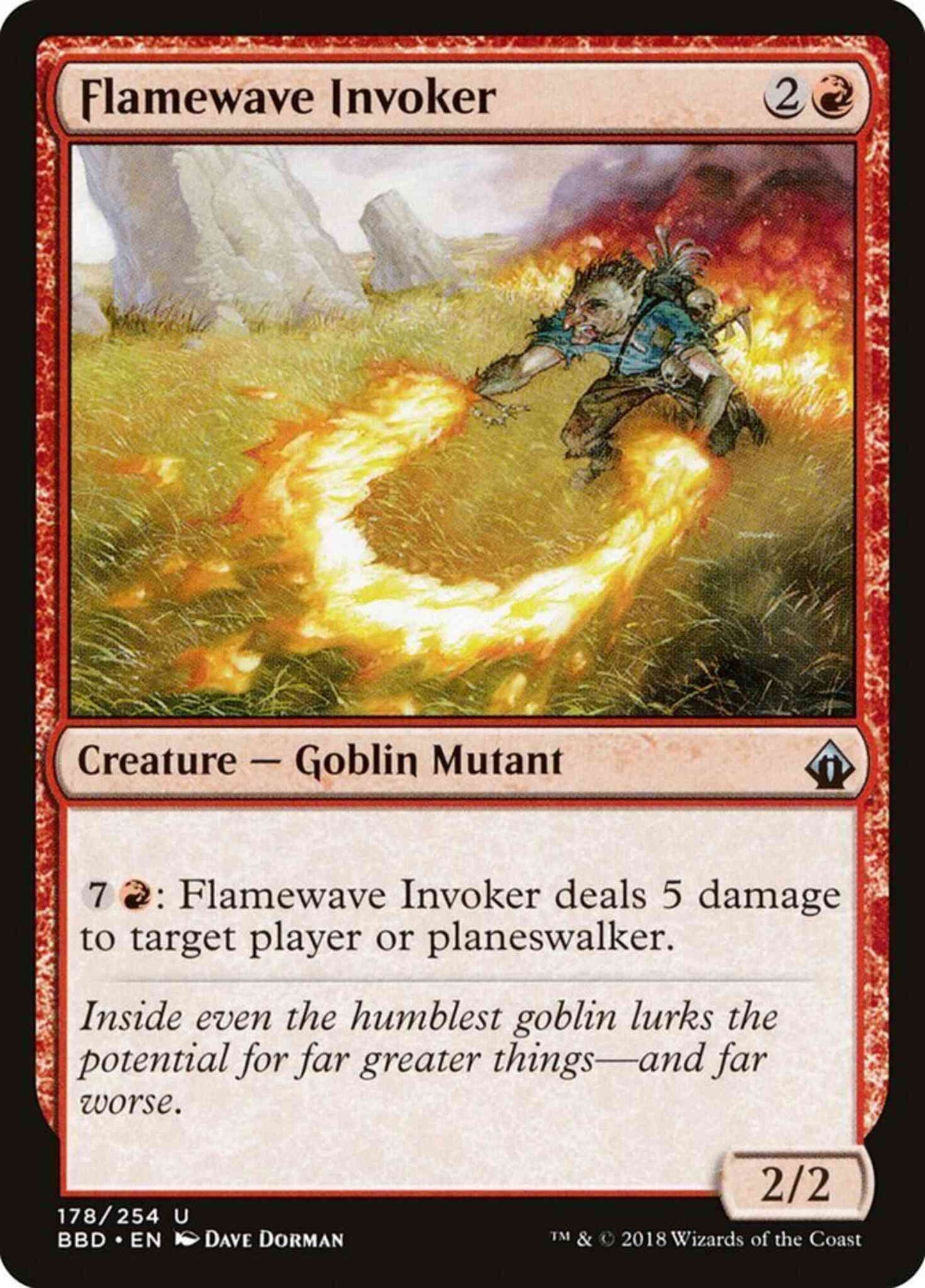 Flamewave Invoker [178] [Battlebond] [Non-Foil]