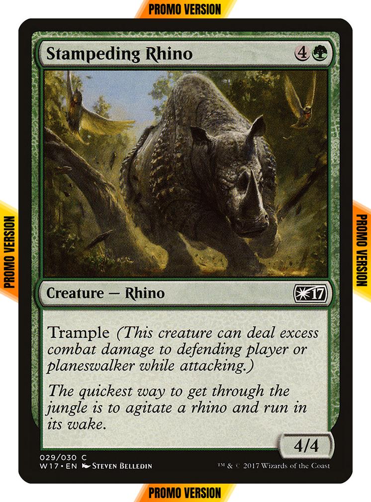 Stampeding Rhino [29] [Welcome Deck 2017] [Non-Foil]
