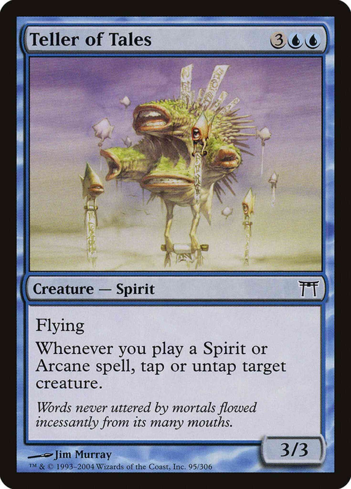 Teller of Tales [95] [Champions of Kamigawa] [Non-Foil]