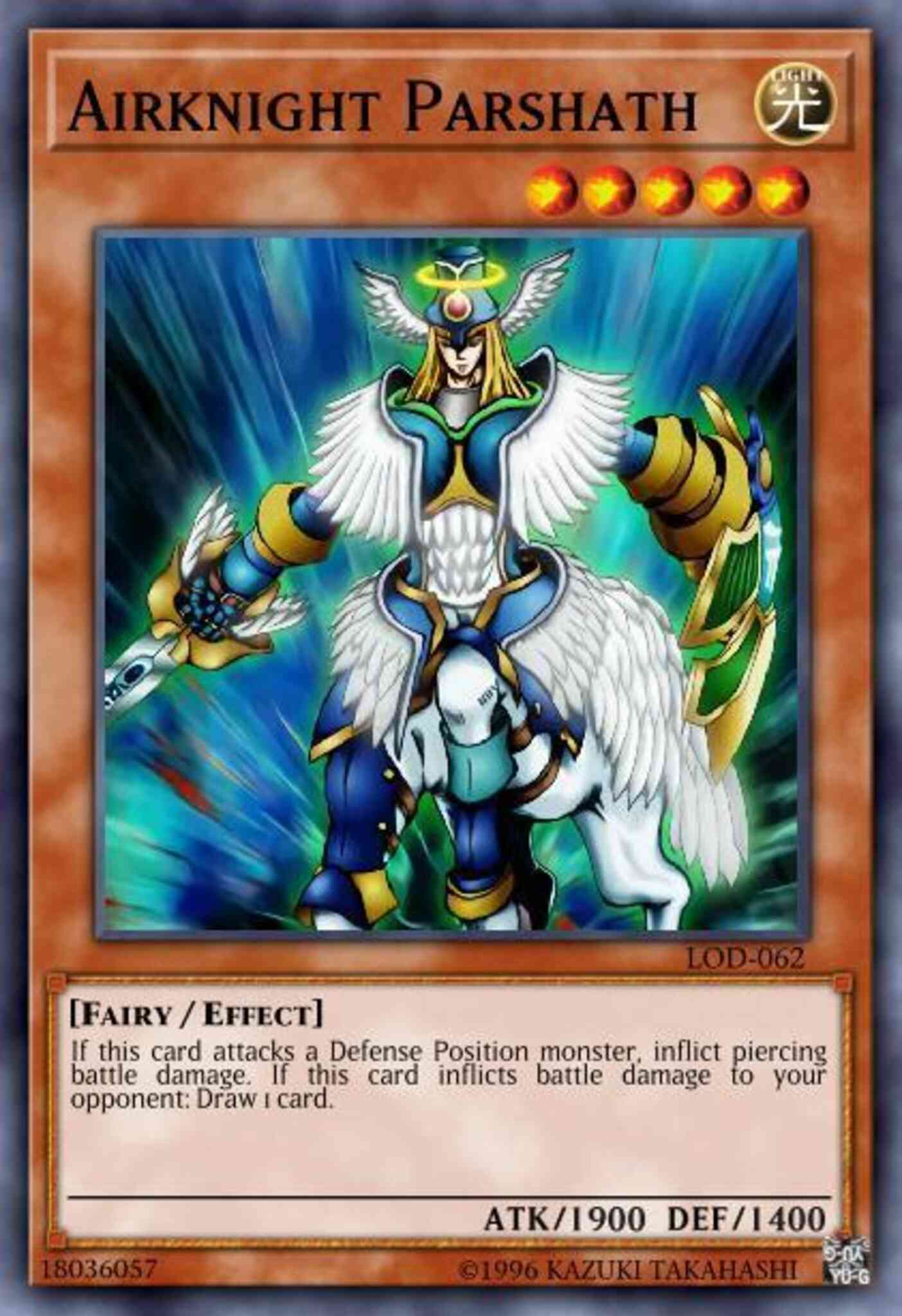 Airknight Parshath - BP02-EN016 - Mosaic Rare - Unlimited