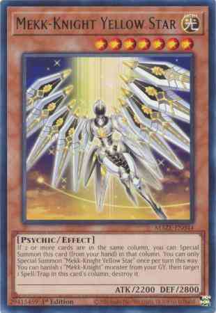 Mekk-Knight Yellow Star - MAZE-EN044 - Rare - 1st Edition