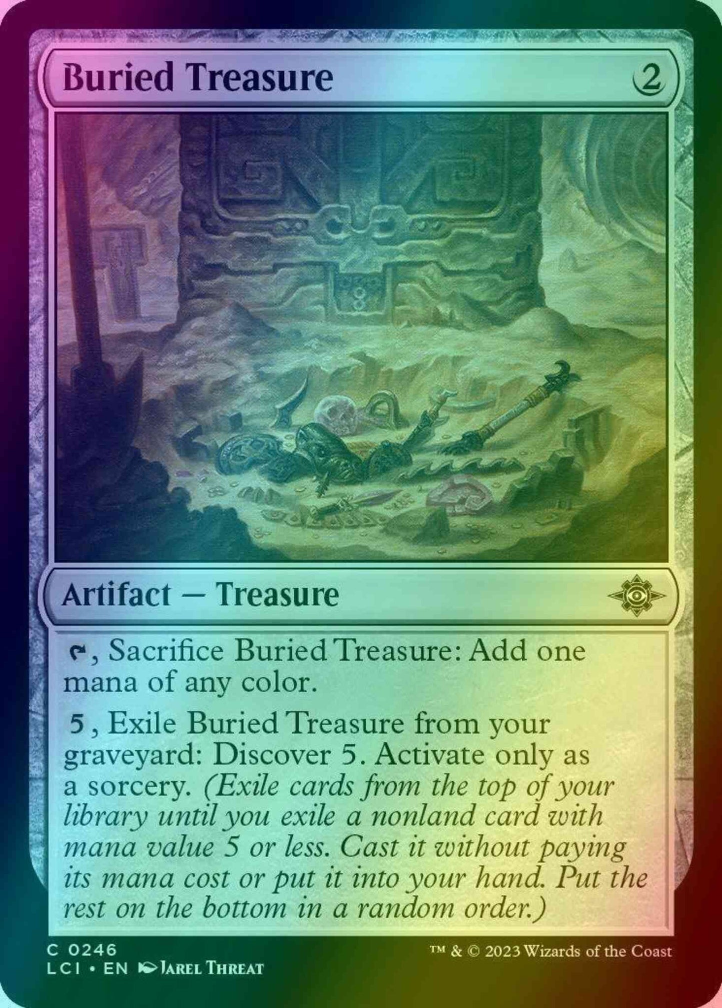 Buried Treasure [246] [The Lost Caverns of Ixalan] [Foil]
