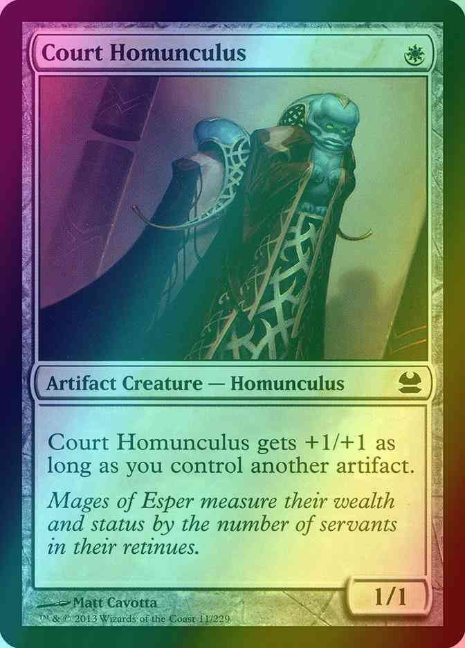 Court Homunculus [11] [Modern Masters] [Foil]