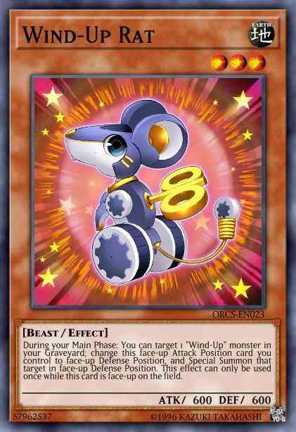 Wind-Up Rat - ORCS-EN023 - Super Rare - 1st Edition