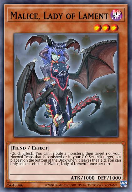 Malice, Lady of Lament - ETCO-EN035 - Super Rare - 1st Edition