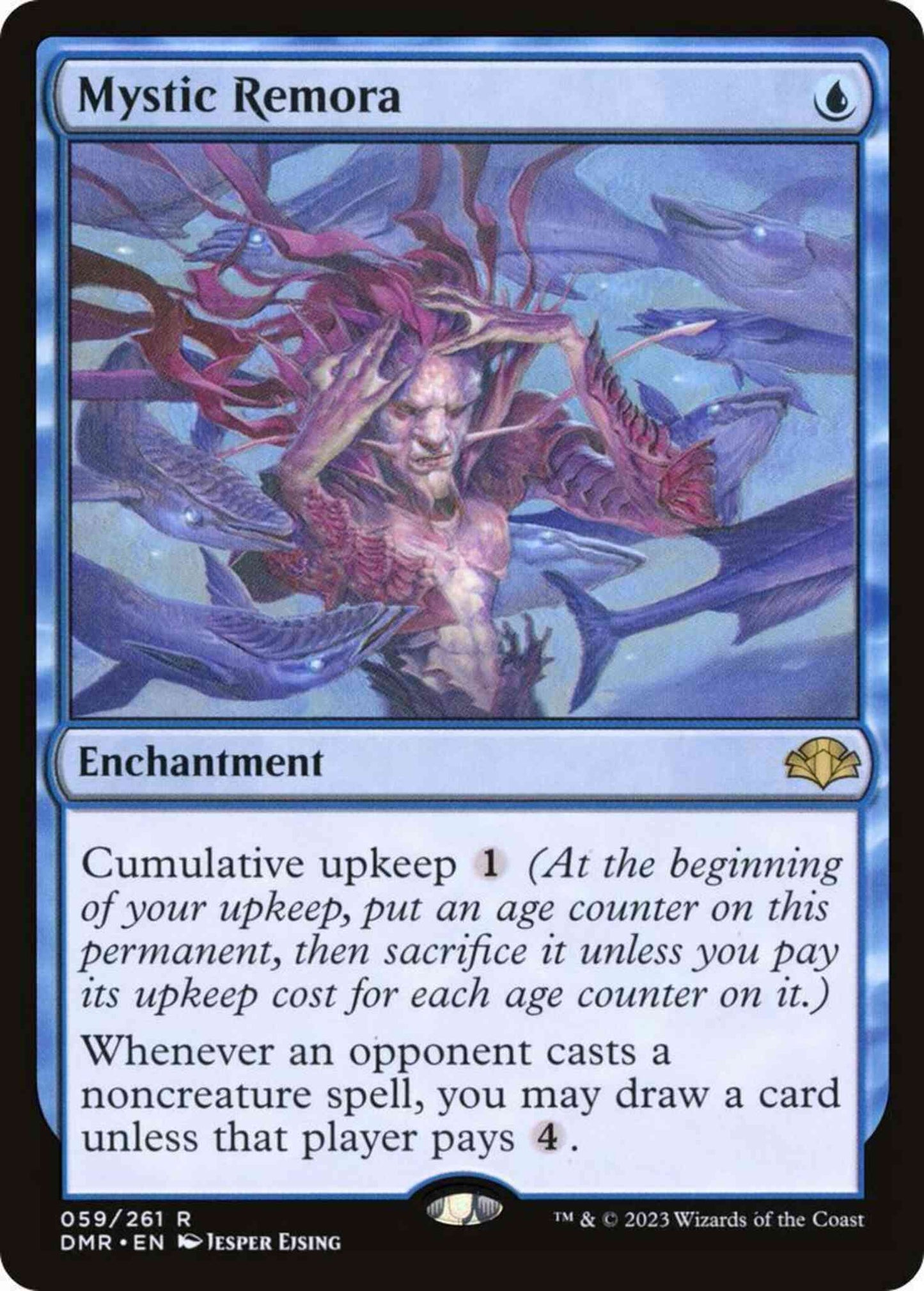 Mystic Remora [59] [Dominaria Remastered] [Non-Foil]