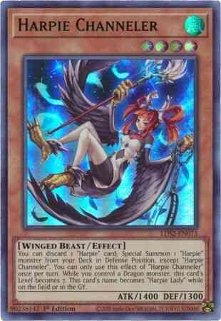 Harpie Channeler (Green) - LDS2-EN073 - Ultra Rare - 1st Edition