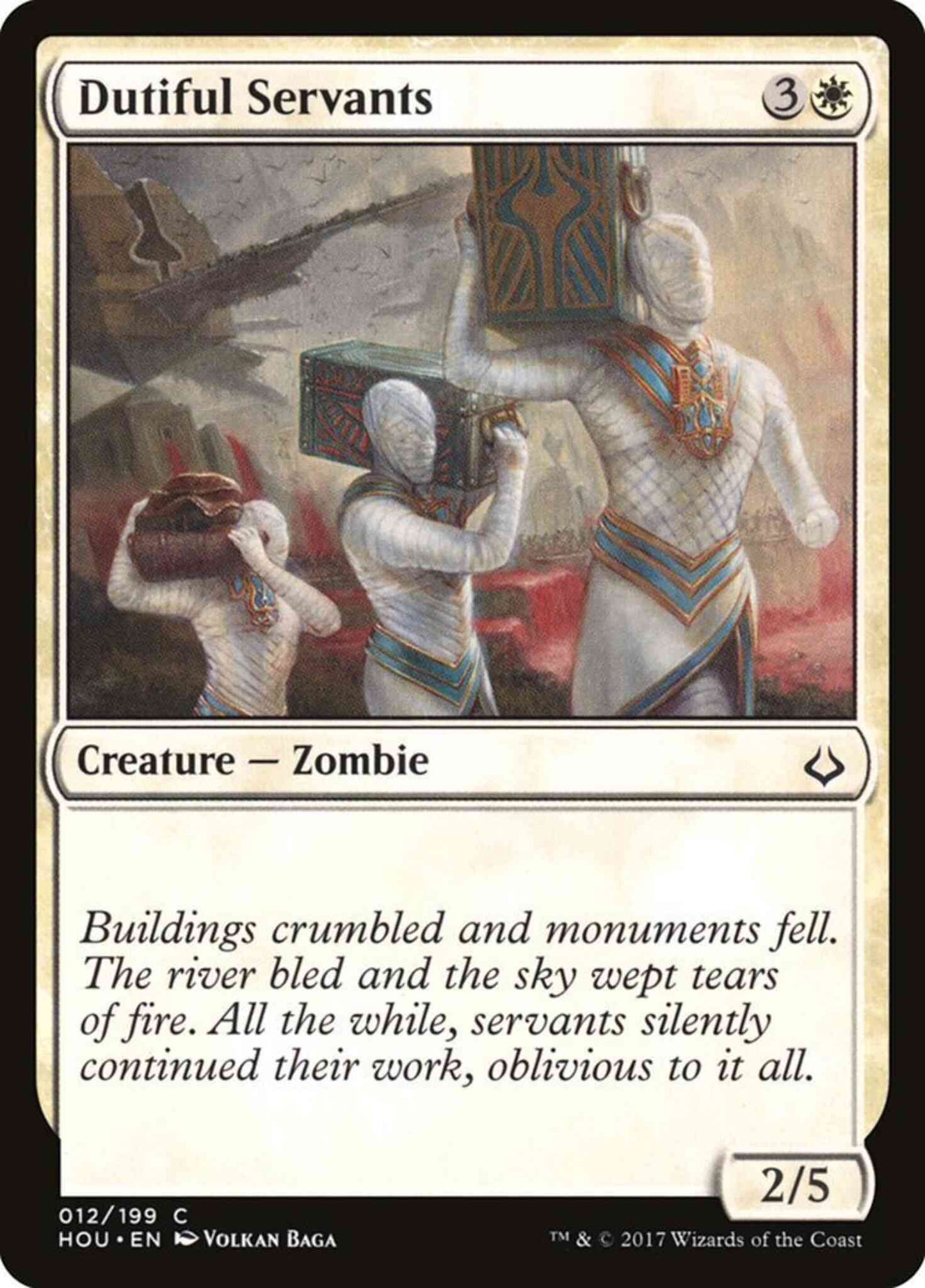Dutiful Servants [12] [Hour of Devastation] [Non-Foil]
