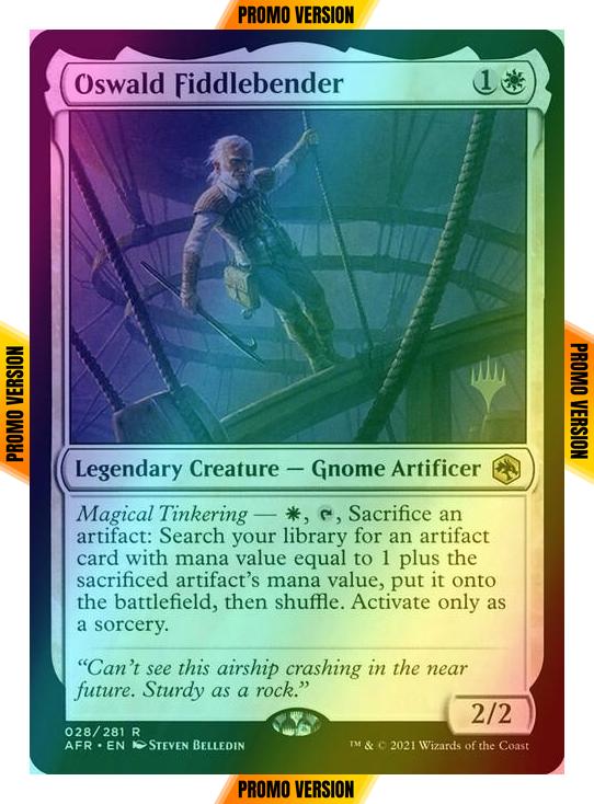 Oswald Fiddlebender [Promo Pack] [28p] [Adventures in the Forgotten Realms Promos] [Foil]