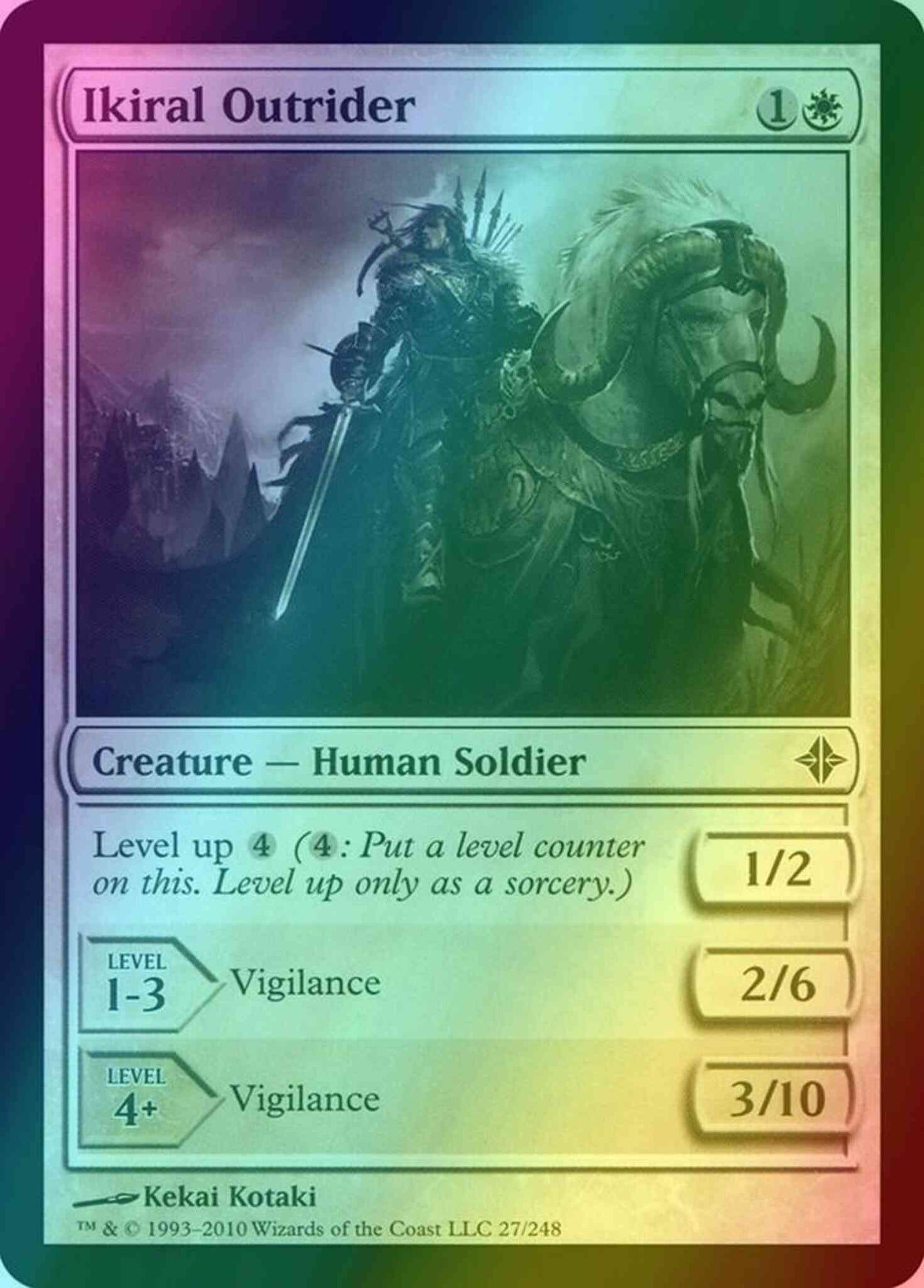 Ikiral Outrider [27] [Rise Of The Eldrazi] [Foil]