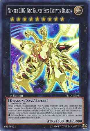 Number C107: Neo Galaxy-Eyes Tachyon Dragon - PRIO-EN041 - Super Rare - Unlimited