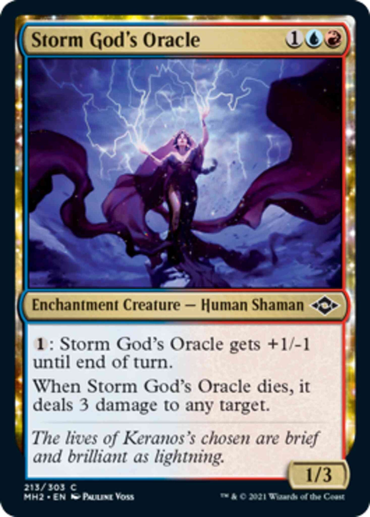 Storm God's Oracle [213] [Modern Horizons 2] [Non-Foil]