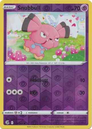 Snubbull - 115/264 - Common [SWSH8-115] [Reverse Holo]