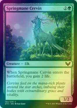Springmane Cervin [144] [Strixhaven: School of Mages] [Foil]