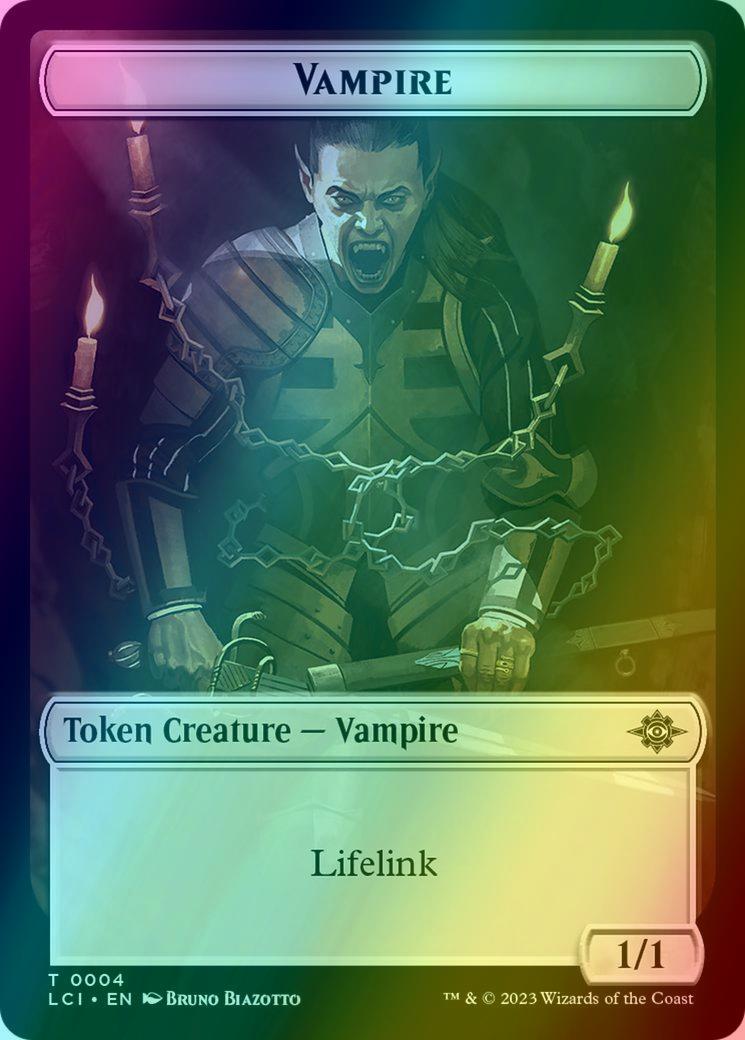 Spirit Token (14) // Vampire Token (04) [The Lost Caverns of Ixalan: Tokens] [Foil]