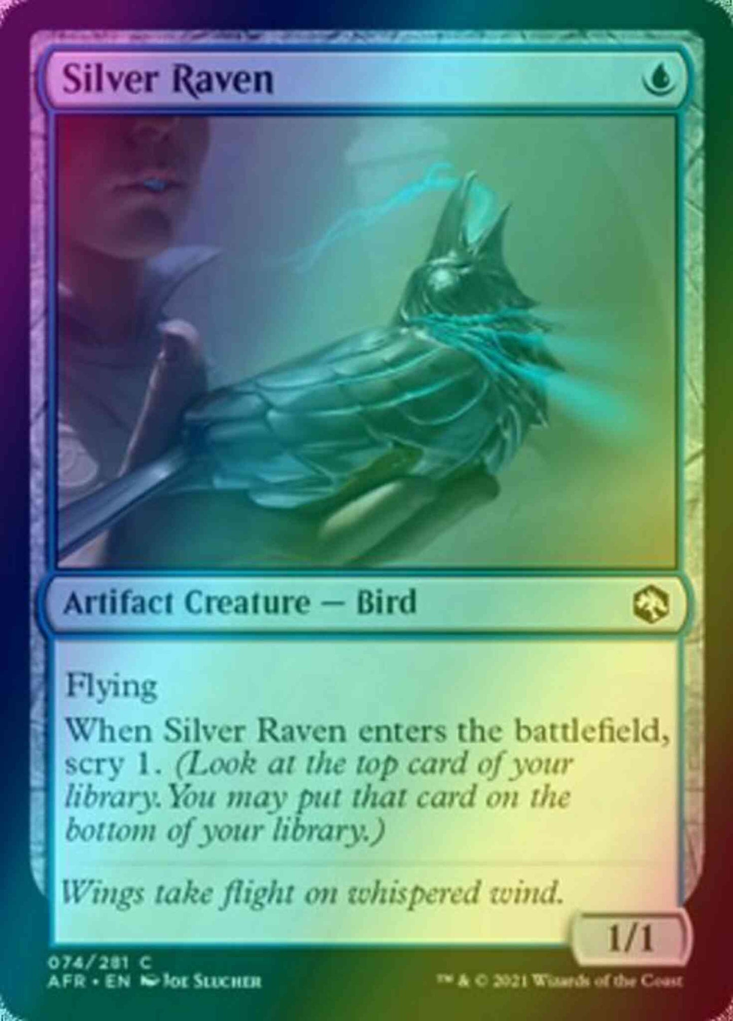 Silver Raven [74] [Adventures In The Forgotten Realms] [Foil]