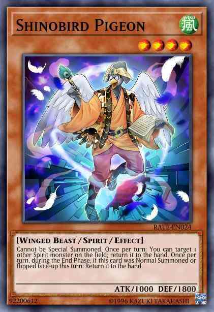 Shinobird Pigeon - MP17-EN190 - Common - 1st Edition