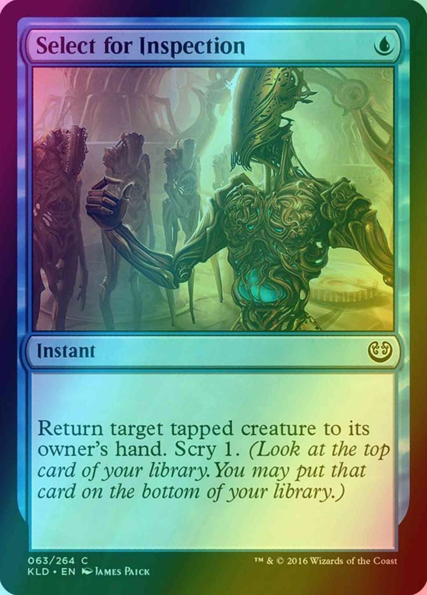 Select for Inspection [63] [Kaladesh] [Foil]