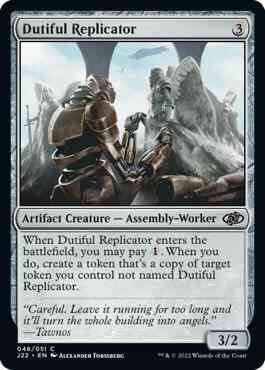 Dutiful Replicator [48] [Jumpstart 2022] [Non-Foil]
