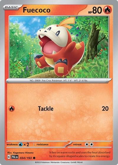 Fuecoco - 034/193 - Promo [Collector Chest Summer 2023] [sv02msp-034] [Holo]