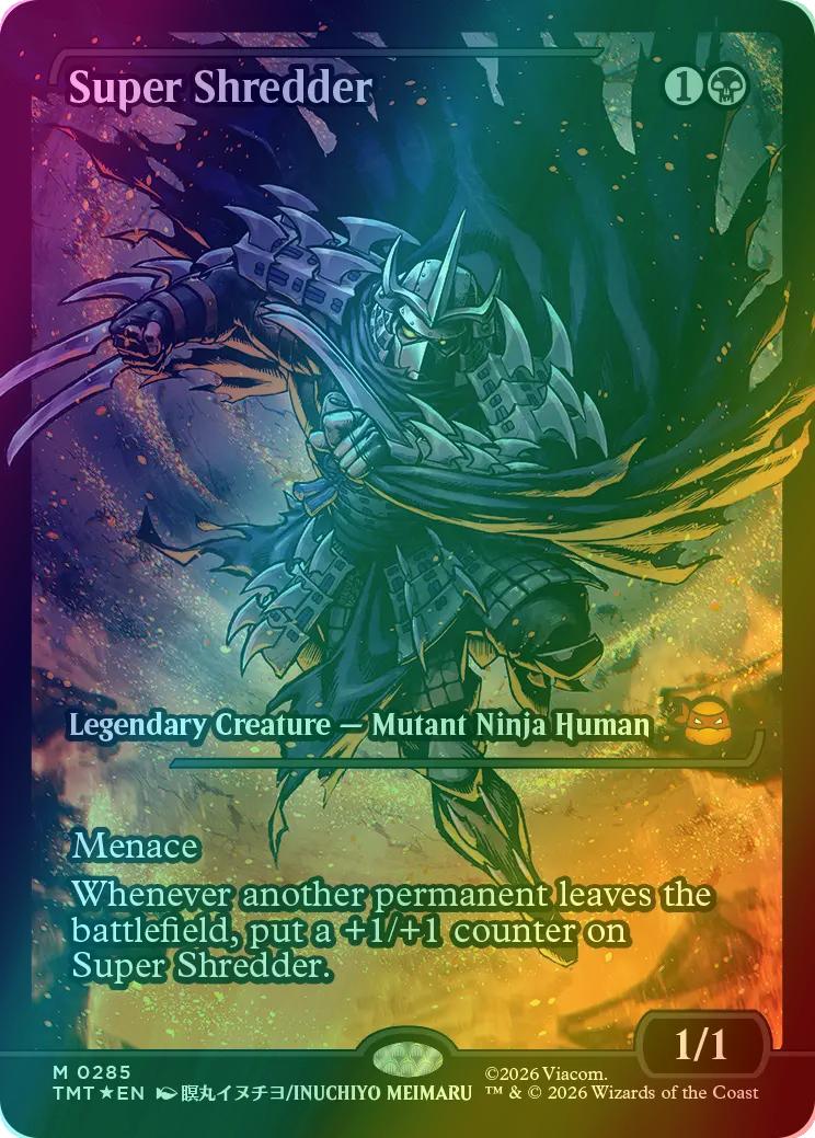 Super Shredder [285] [Japan Showcase] [Teenage Mutant Ninja Turtles] [Foil]
