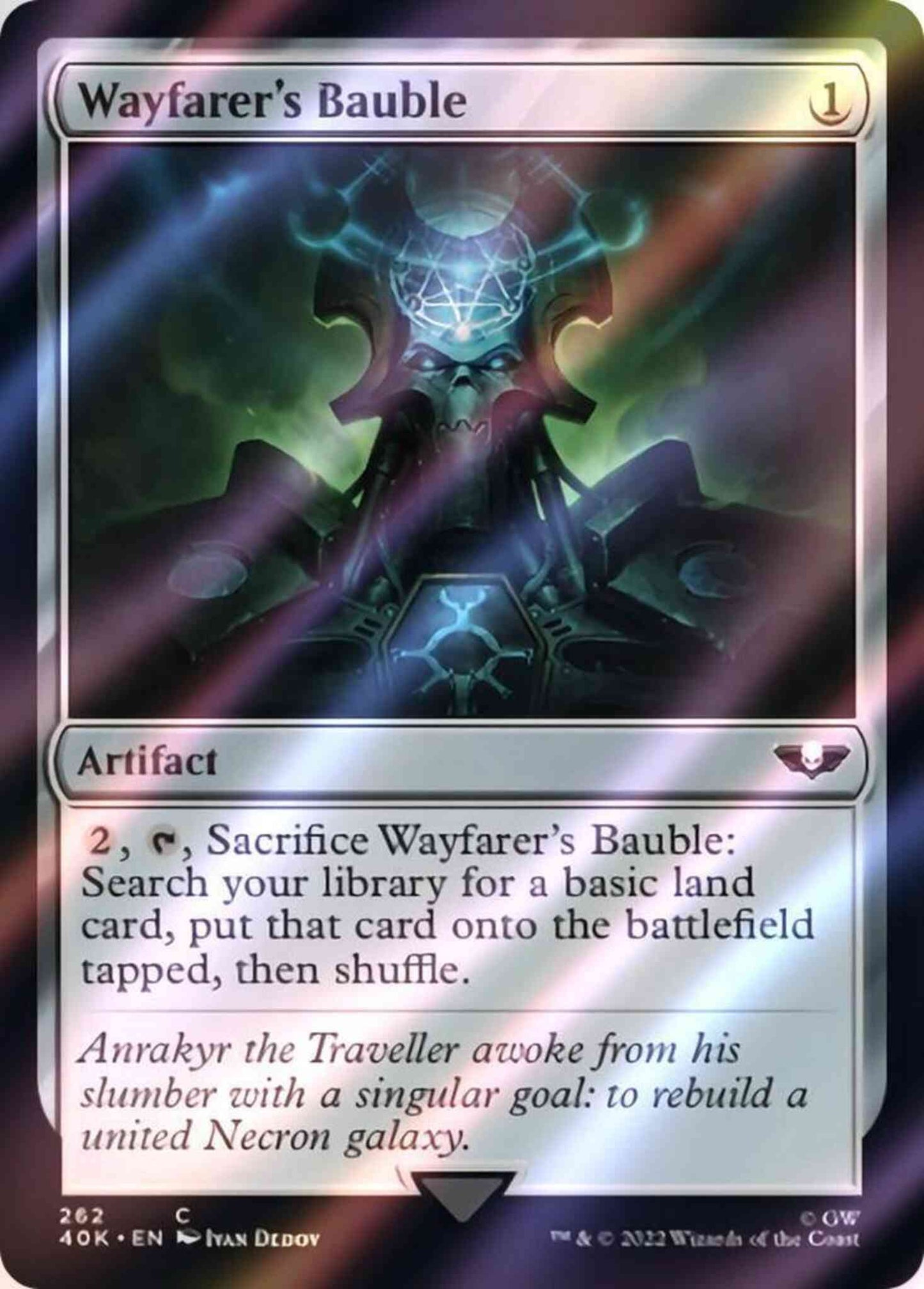 Wayfarer's Bauble [262] [Necrons] [Universes Beyond: Warhammer 40,000] [Surge Foil]