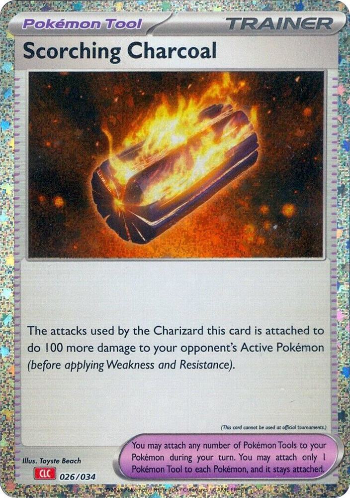 Scorching Charcoal - 026/034 - Promo - CLC [tcgc-CLC026] [Holo]