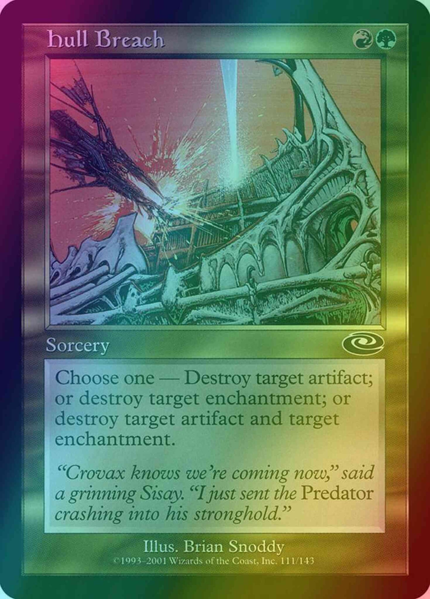 Hull Breach [111] [Planeshift] [Foil]