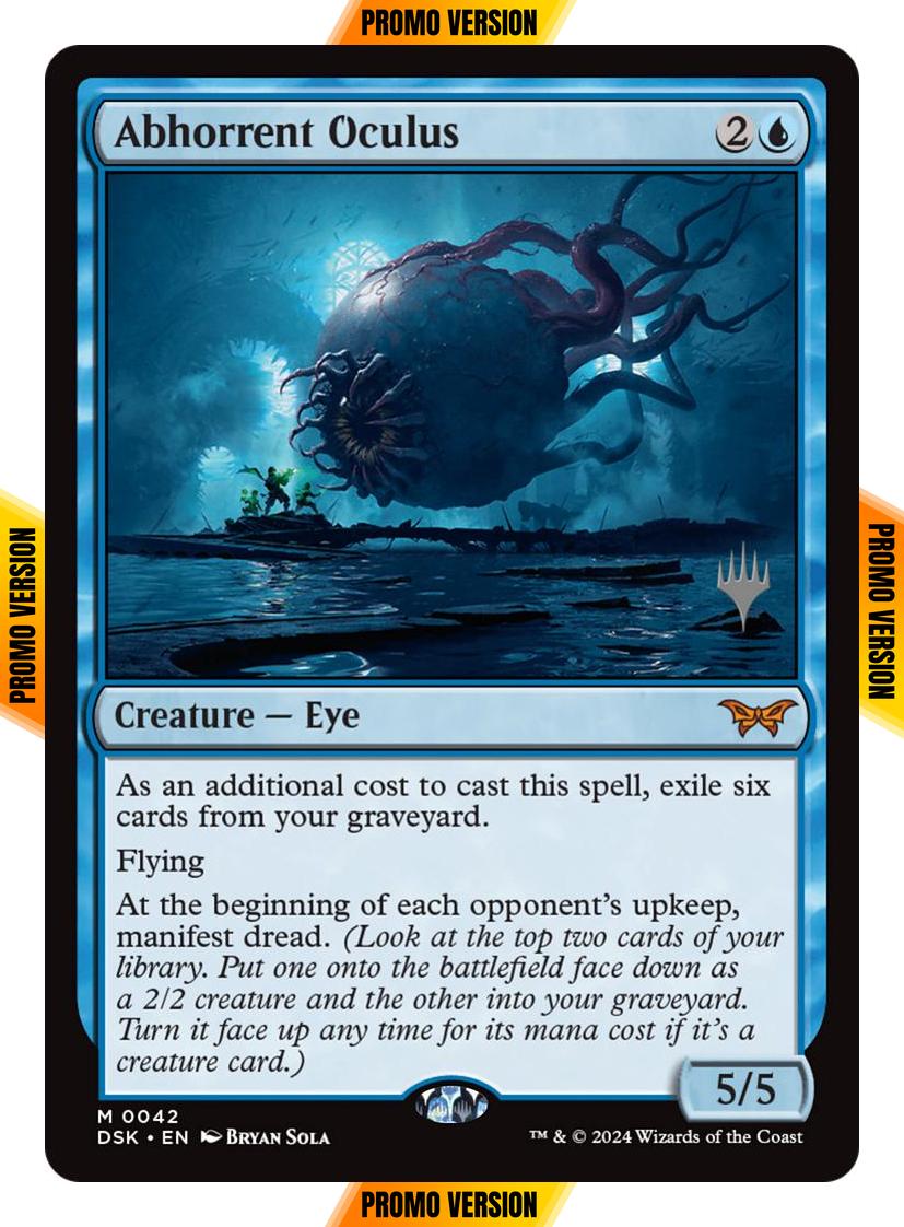Abhorrent Oculus [42p] [Promo Pack] [Duskmourn: House of Horror: Promos] [Non-Foil]