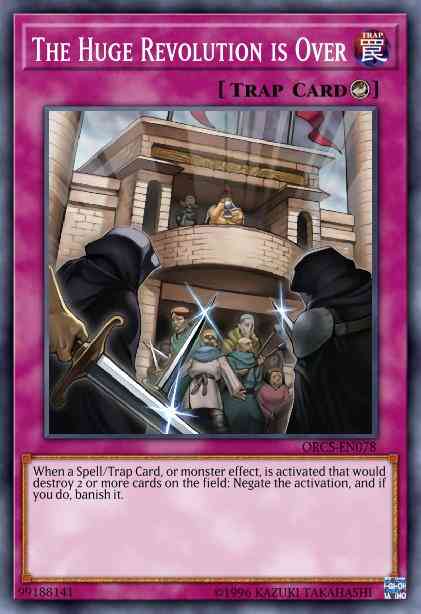 The Huge Revolution is Over - SR03-EN038 - Common - 1st Edition