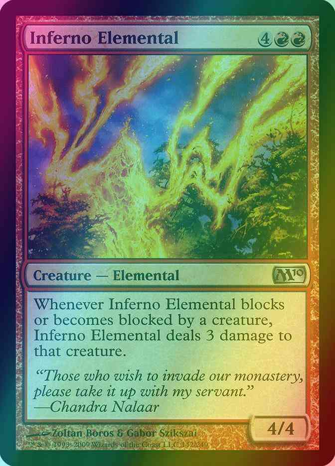 Inferno Elemental [142] [Magic 2010] [Foil]
