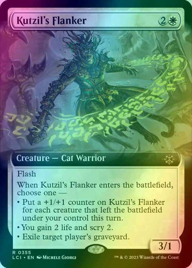 Kutzil's Flanker [355] [Extended Art] [The Lost Caverns of Ixalan] [Foil]